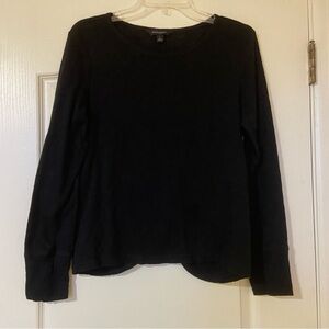 Banana Republic Black Long Sleeve Blouse